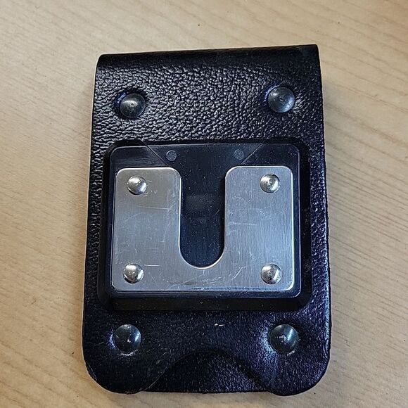 2-Harris Macom 2-way Radio Holster KRY 101 1605/12 R2B, strap, & bonus belt clip - Picture 8 of 10